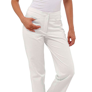 Pantalone da medico SIGGI Dr.Blue SKY Bianco 04PA0379-00-0014-B - Bianco