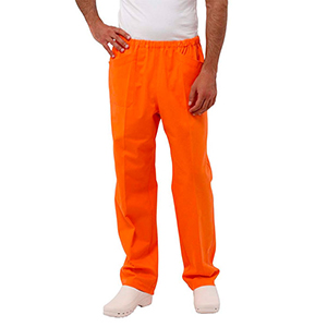 Pantalone da medico SIGGI Dr.Blue STAR 04PA0441-00-0014 - Arancio