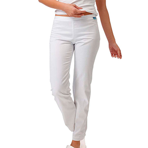 Pantalone da medico SIGGI Dr.Blue JUDY 04PA0909-00-0655 - Bianco