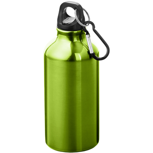 Borraccia alluminio personalizzata 400 ml  OREGON 100002 - Verde Mela 