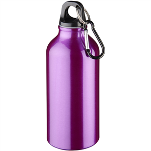 Borraccia alluminio personalizzata 400 ml  OREGON 100002 - Viola 