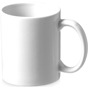 Mug tazza personalizzata in ceramica 330 ml BAHIA 100364 - Bianco 