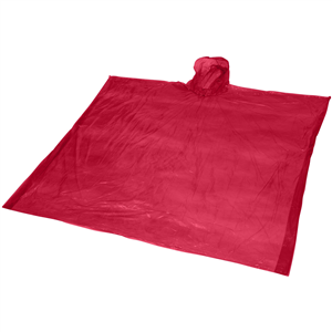 Poncho impermeabile monouso ZIVA 100429 - Rosso 