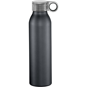 Borraccia alluminio personalizzata 650 ml GROM 100463 - Nero 