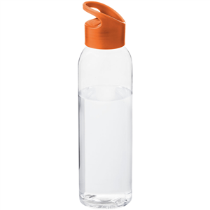 Borraccia Tritan personalizzata 650 ml SKY 100508 - Arancio - Trasparente