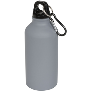 Borraccia alluminio personalizzata 400 ml  OREGON 100559 - Grigio 