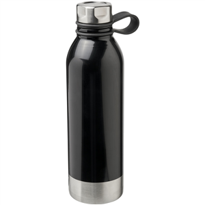 Borraccia acciaio inox 740 ml PERTH 100597 - Nero 