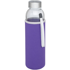 Borraccia vetro con guaina in neoprene 500 ml BODHI 100656 - Viola 