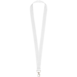 Lanyard con comodo gancio IMPEY 102507 - Bianco 