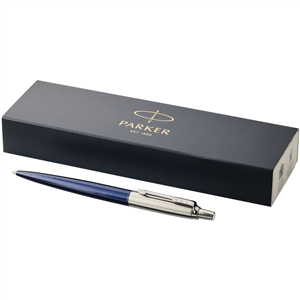 Penna regalo in acciaio Parker JOTTER BOND STREET 106838 - Blu Navy - Silver