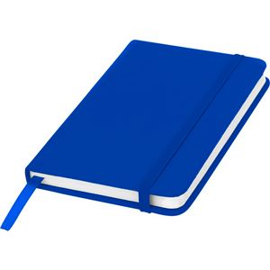 Taccuino con elastico e copertina soft touch in formato A6 SPECTRUM 106905 - Blu Royal 