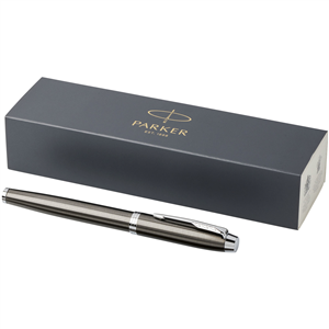 Penna roller in metallo Parker IM 107023 - Marrone Espresso - Nero