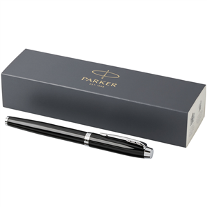 Penna roller in metallo Parker IM 107023 - Nero - Cromato