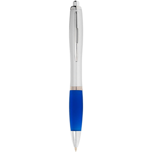 Penna personalizzabile NASH 107077 - Silver - Blu Royal