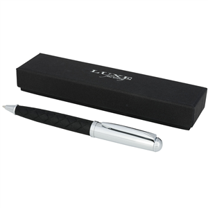 Penna a sfera elegante Luxe FIDELIO 107216 - Nero - Silver