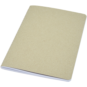 Quaderno personalizzato con copertina in cartone riciclato GIANNA 107748 - Naturale 