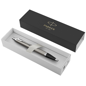 Penna a sfera elegante Parker IM 107758 - Silver 