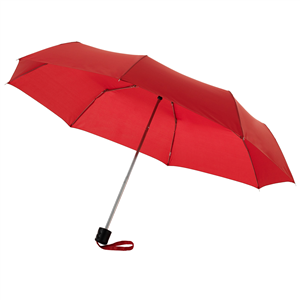 Ombrello personalizzabile pieghevole cm 97 IDA 109052 - Rosso 