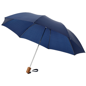 Ombrelli personalizzati pieghevoli cm 90 OHO 109058 - Blu Navy 