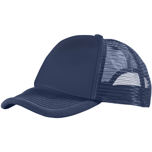 Cappellino a 5 pannelli Elevate Essentials - TRUCKER 111069 - Blu Navy 