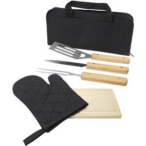 Set BBQ da 5 pezzi GRATAR 113264 - Natural 