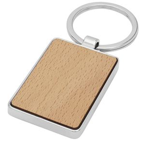Porta chiavi in legno personalizzabili Avenue MAURO 118124 - Naturale 