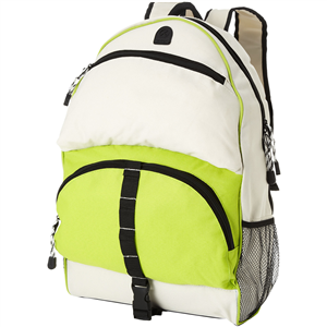 Zaino da viaggio personalizzato UTAH 119389 - Lime - Bianco