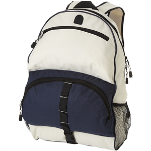 Zaino da viaggio personalizzato UTAH 119389 - Blu Navy - Bianco