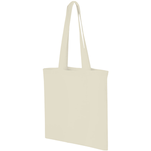 Shopper personalizzata in cotone 100gr natural color cm 38x42 CAROLINA 119411-N - Natural 