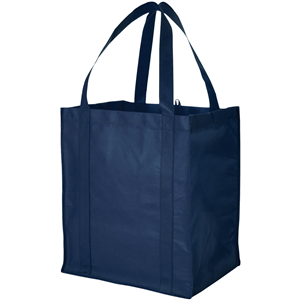 Shopper spesa personalizzata in tessuto non tessuto cm 33x25,5x36 LIBERTY 119413 - Blu Navy 