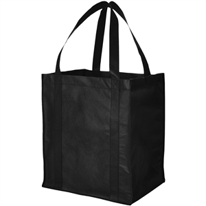 Shopper spesa personalizzata in tessuto non tessuto cm 33x25,5x36 LIBERTY 119413 - Nero 