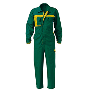 Tuta da lavoro SIGGI Workwear DANUBIO 11TU0008-00-0040 - Verde