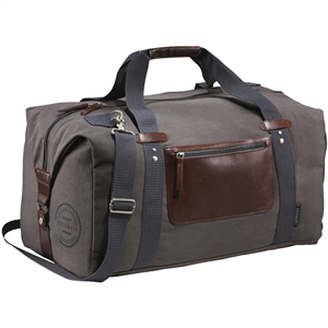 Borsone da viaggio in canvas Field & Co. CLASSIC 120128 - Marrone 