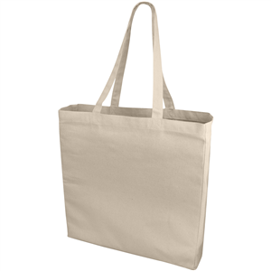 Shopper personalizzata in cotone 220gr natural color cm 38x41x8,5 ODESSA 120135-N - Natural 