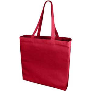 Shopper personalizzata in cotone 220gr cm 38x41x8,5 ODESSA 120135 - Rosso 