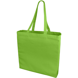 Shopper personalizzata in cotone 220gr cm 38x41x8,5 ODESSA 120135 - Lime 