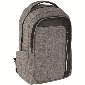 Zaino porta pc personalizzato per 15 pollici Avenue VAULT 120217 - Grigio Melange - Nero