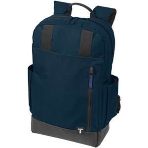 Zaino porta computer personalizzato per 15,6 pollici Avenue COMPU 120233 - Blu Navy - Nero