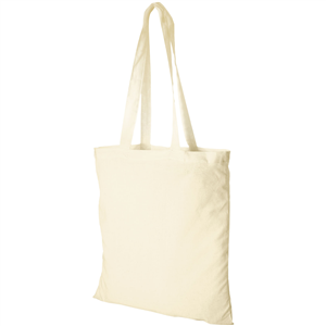 Shopper personalizzabile in cotone 180gr natural color cm 38x42 PERU 120332-N - Natural 