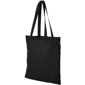 Shopper personalizzata in cotone 180gr cm 38x42 PERU 120332 - Nero 