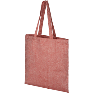 Shopper personalizzata in cotone riciclato cm 38x42 PHEEBS 120410 - Rosso Melange 