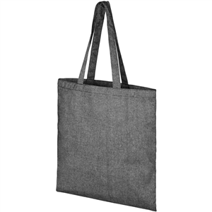 Shopper personalizzata in cotone riciclato cm 38x42 PHEEBS 120410 - Nero Melange 