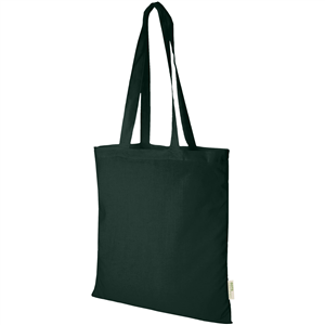 Shopper personalizzata in cotone biologico 100gr cm 38x42 ORISSA 120491 - Verde Scuro 