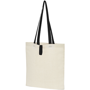 Shopper cotone personalizzata NEVADA 120492 - Natural - Nero