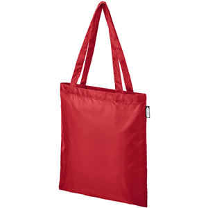 Shopper ecologica in PET riciclato cm 38x42 SAI 120496 - Rosso 