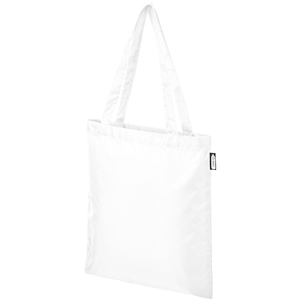 Shopper ecologica in PET riciclato cm 38x42 SAI 120496 - Bianco 