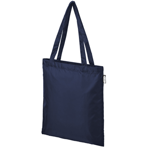 Shopper ecologica in PET riciclato cm 38x42 SAI 120496 - Blu Navy 