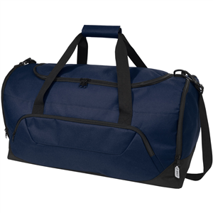 Borsone da viaggio in poliestere riciclato RETREND 120534 - Blu Navy 