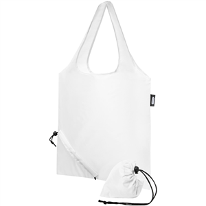 Borsa shopper in poliestere riciclato  SABIA 120541 - Bianco 