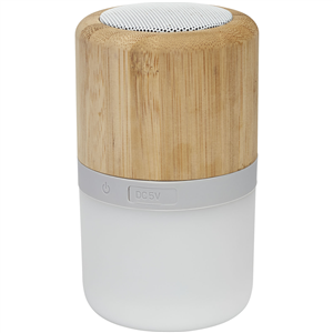 Speaker Bluetooth personalizzato in bamboo AUREA 124151 - Naturale 